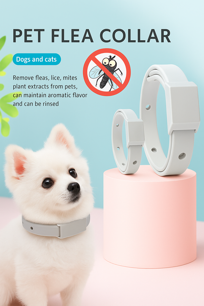NatureGuardPet™ Natural Anti-Flea, Tick & Mosquito Collar (8 Months Protection)